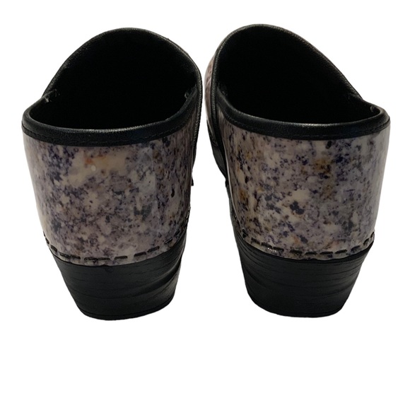 SANITA Clogs Original Danish Clog Professional Clogs Tan Black Granite Size 41 - Picture 3 of 8